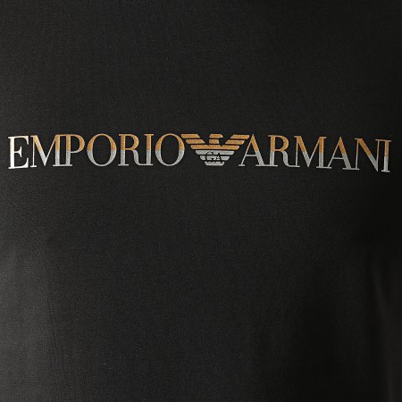 Emporio Armani - Tee Shirt Manches Longues 111653-0A595 Noir