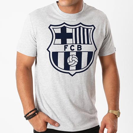FC Barcelona - Tee Shirt B20003C Gris Chiné