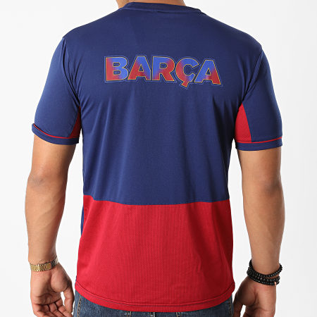 FC Barcelona - Tee Shirt B20009C Bleu Marine Bordeaux