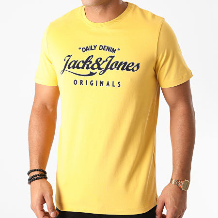 Jack And Jones - Tee Shirt Lars Jaune