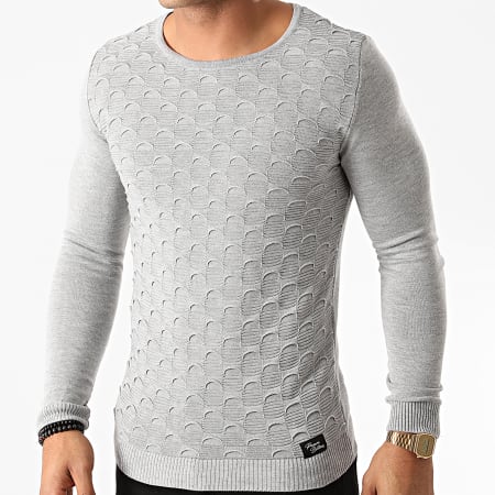 Paname Brothers - Pull PNM-209 Gris