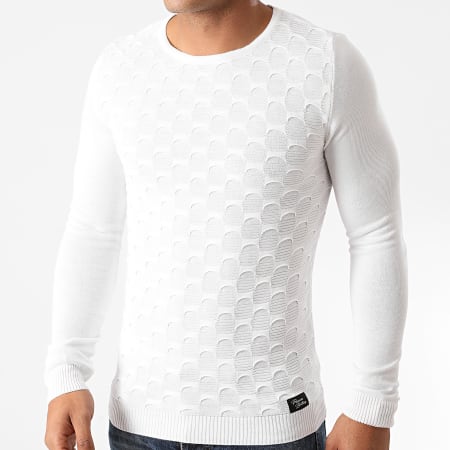 Paname Brothers - Pull PNM-209 Blanc