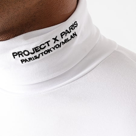Project X Paris - Sweat Col Roulé 2020071 Blanc