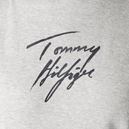 Tommy Hilfiger - Sweat Capuche LWK 3018 Gris Chiné