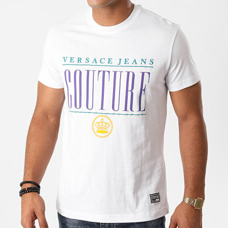 Versace Jeans Couture - Tee Shirt B3GZB7TH-30319 Blanc