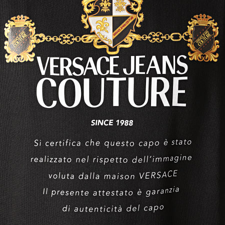 Versace Jeans Couture - Sweat Crewneck B7GZB7TU-30216 Noir