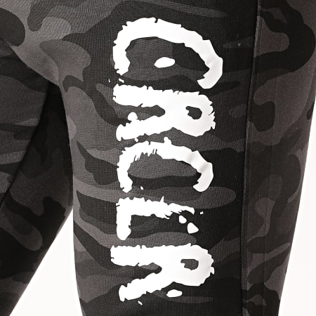 C'est Rien C'est La Rue - Pantalon Jogging New Logo Camouflage Noir