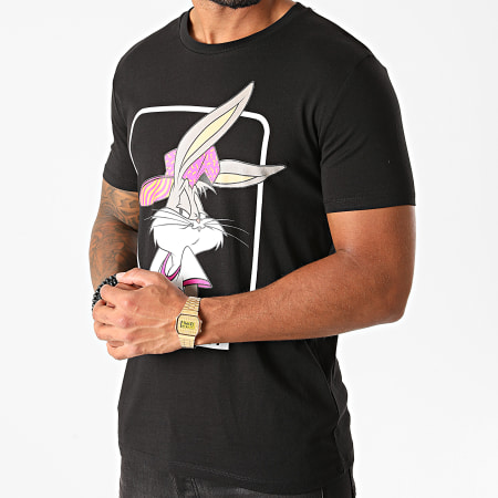 Looney Tunes - Tee Shirt Bugs Bunny Noir
