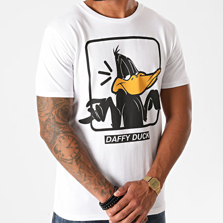 Looney Tunes - Camiseta Blanca Pato Lucas