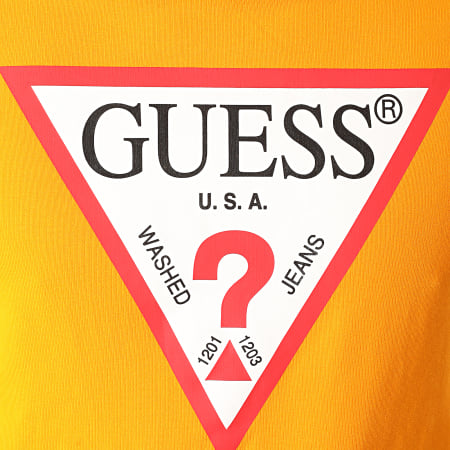 Guess - Sweat Crewneck M0BQ37K7ON1 Orange