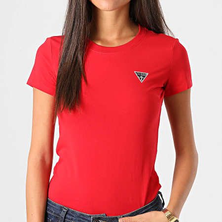 Guess - Tee Shirt Femme W0BI19J1311 Rouge