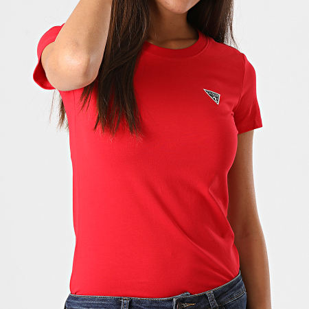 Guess - Tee Shirt Femme W0BI19J1311 Rouge