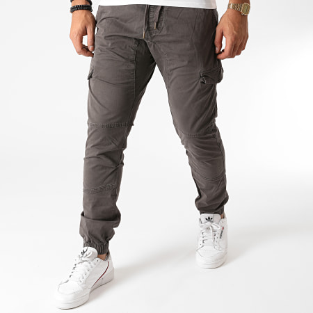 Indicode Jeans - Jogger Pant Levi Gris Anthracite