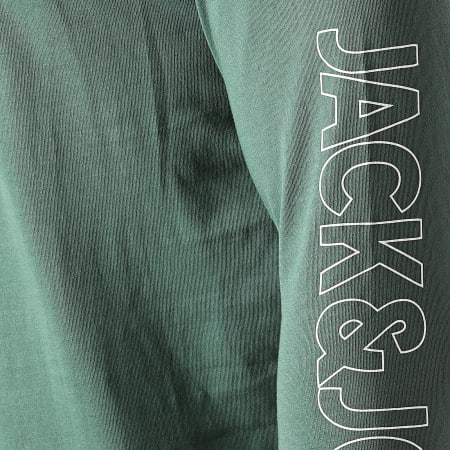 Jack And Jones - Tee Shirt Manches Longues Clayton Vert