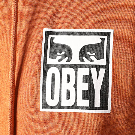 Obey - Sweat Capuche Eyes Icon 2 Orange