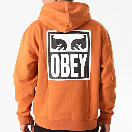 Obey - Sweat Capuche Eyes Icon 2 Orange