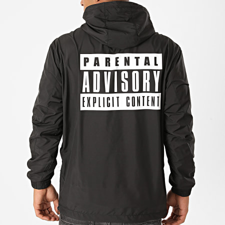 Parental Advisory - Cortavientos Logotipo Negro