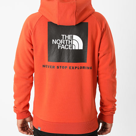 The North Face - Sweat Capuche Raglan Redbox ZWUE Orange