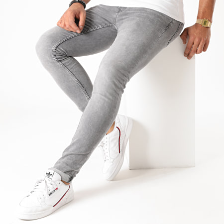 Only And Sons - Jean Skinny Warp Life Gris 
