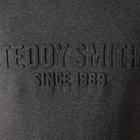 Teddy Smith - Pull Wist Gris Anthracite Chiné