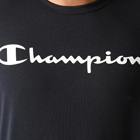 Champion - Tee Shirt Performance 214908 Bleu Marine