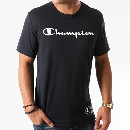 Champion - Tee Shirt Performance 214908 Bleu Marine