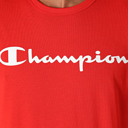 Champion - Tee Shirt Performance 214908 Rouge