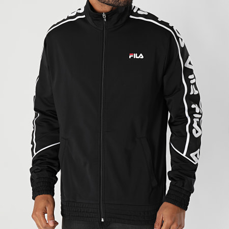 Fila Veste Zippee A Bandes Ted 687706 Noir Ryses