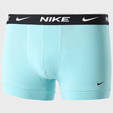 Nike - Lot De 3 Boxers Everyday Cotton Stretch KE1008 Noir Bleu