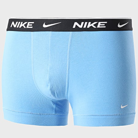 Nike - Lot De 3 Boxers Everyday Cotton Stretch KE1008 Noir Gris Bleu