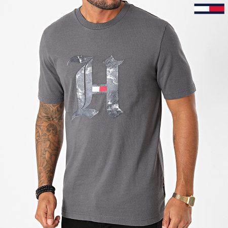 Tommy Hilfiger - Tee Shirt Lewis Hamilton Marble 5296 Gris Anthracite