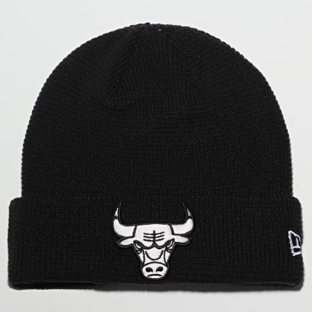 New Era - Bonnet Team Cuff Knit 12490115 Chicago Bulls Noir