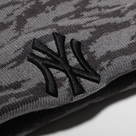 New Era - Bonnet Camo Cuff Knit 12490318 New York Yankees Gris Camo