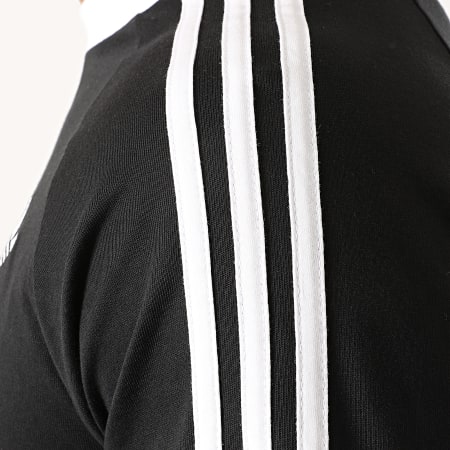 Adidas Originals - Tee Shirt Manches Longues A Bandes DV1560 Noir