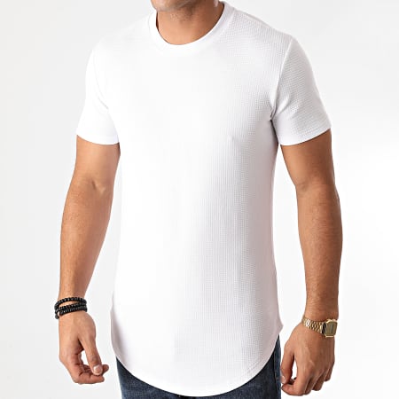 John H - Tee Shirt Oversize XW10 Blanc