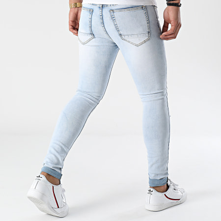 LBO - AH319-1 Jeans skinny con lavaggio blu