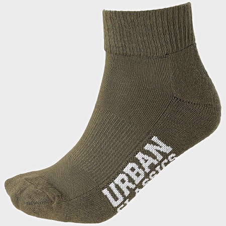 Urban Classics - Confezione da 6 paia di calzini TB3386 nero bianco grigio verde kaki