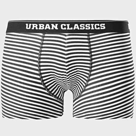 Urban Classics - Confezione da 5 boxer nero bianco rosso TB3845