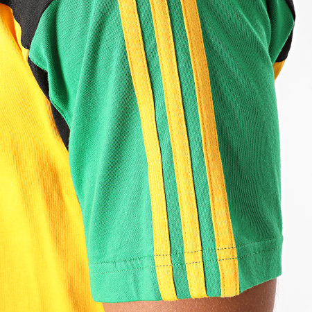 Adidas Originals - Tee Shirt Classics GD2084 Jaune Vert Noir
