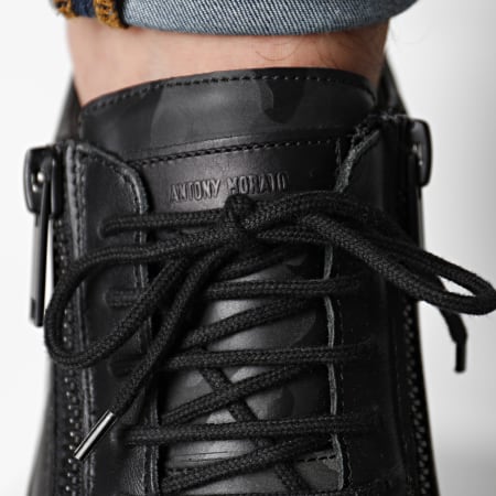 Antony Morato Baskets MMFW01328 Black Camo Ryses