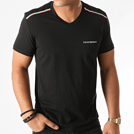 Emporio Armani - Tee Shirt 110853-0A512 Noir Doré