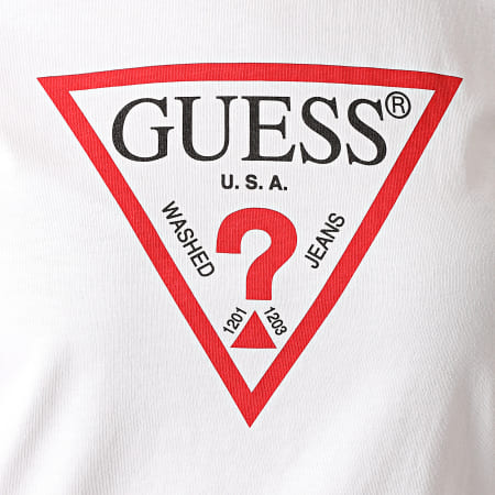 Guess - Tee Shirt Femme W0BI25-I3Z11 Blanc