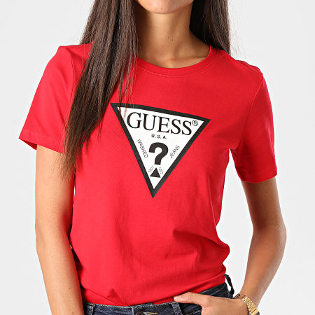 Guess - Tee Shirt Femme W0BI25-I3Z11 Rouge