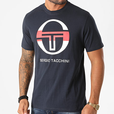 Sergio Tacchini - Tee Shirt Iberis 020 38714 Bleu Marine