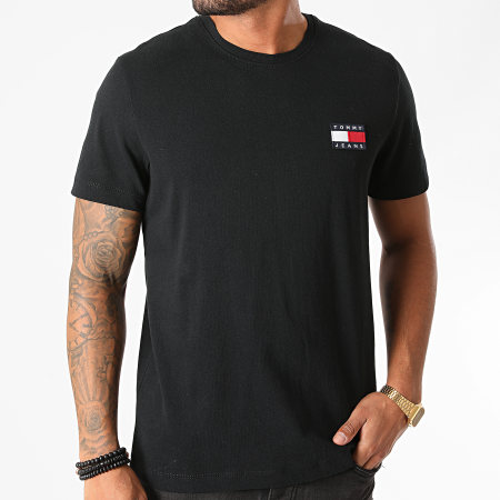 Tommy Jeans - Camiseta Tommy Insignia 6595 Negro