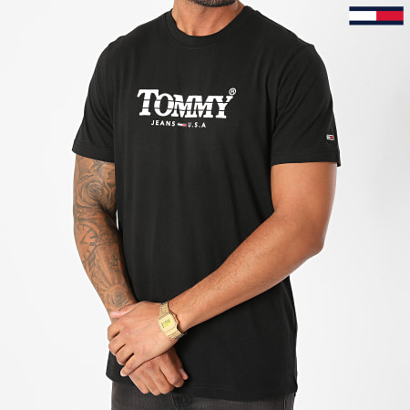 Tommy Jeans - Tee Shirt Gradient 8797 Noir