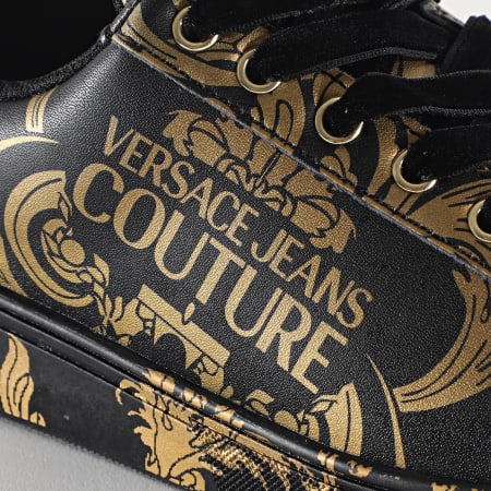 Versace Jeans Couture - Baskets Femme Linea Fondo VZBSO1 Black Renaissance