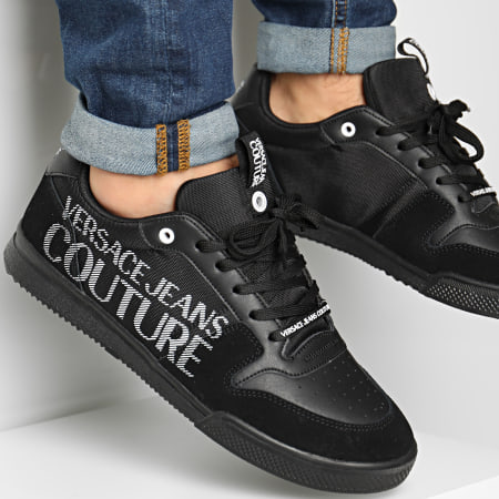 Versace Jeans Couture Baskets Linea Fondo Open 70s YZBSO1 Black