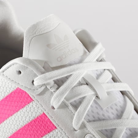 Adidas Originals - Baskets Femme ZX 2K Flux FY0607 Footwear White Show Pink Blue