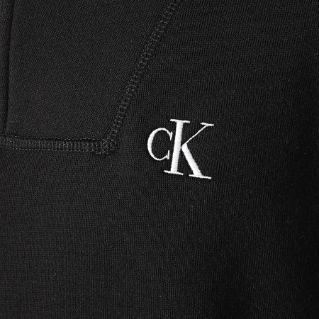 Calvin Klein - Sweat Col Zippé CK Essential 6548 Noir